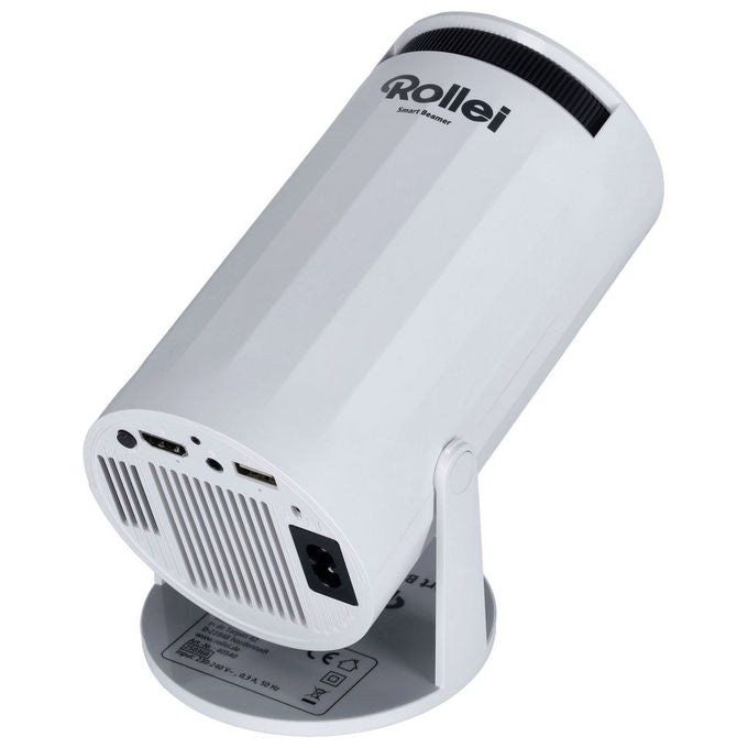 Rollei SB-502 Smart Beamer 4K Proiettore 170 ANSI lumens Android 11 Wi-Fi 6 colore Nero