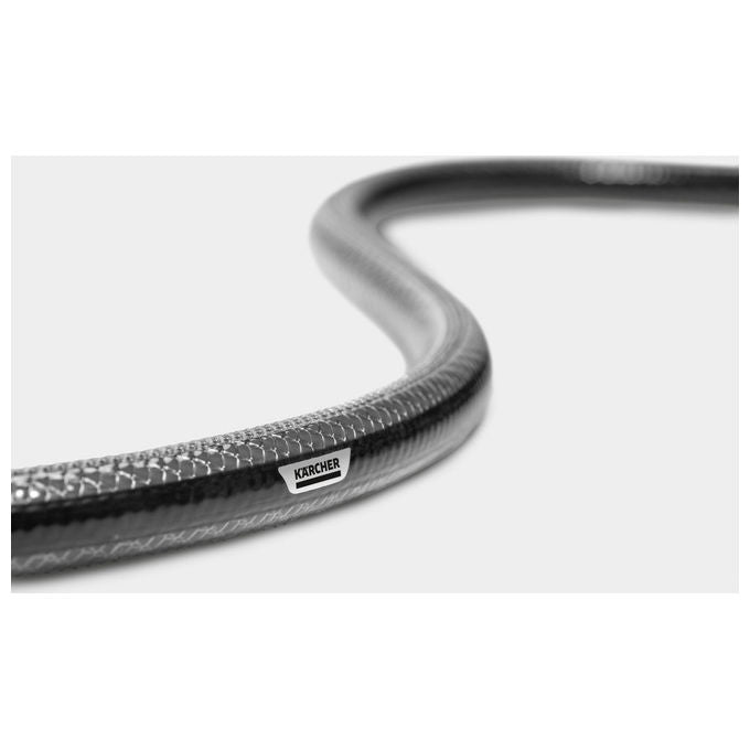 Kärcher 4054278504001 Performance Premium Tubo da giardino 1-2 inch 20 m flessibile e resistente alla torsione colore Nero