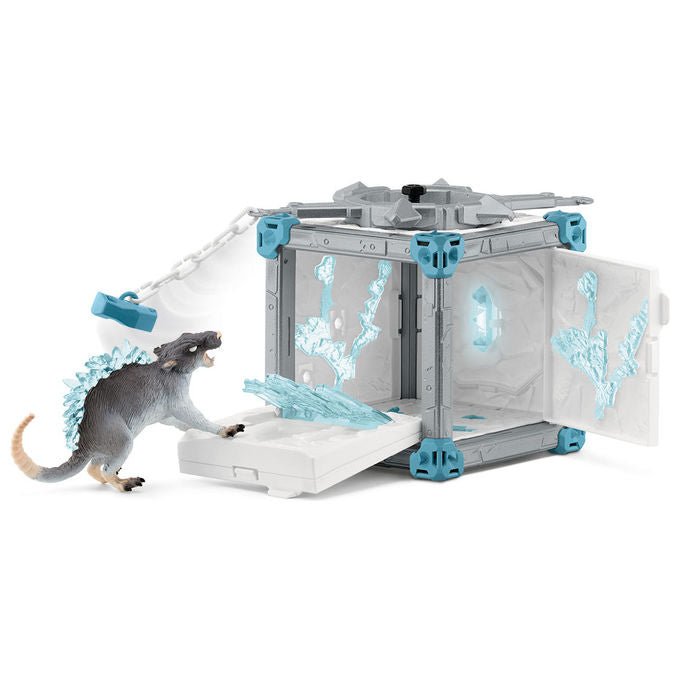 Schleich 42676 BattleCave Ratto dei Ghiacci Gioco con 40 Pezzi colore Multicolore