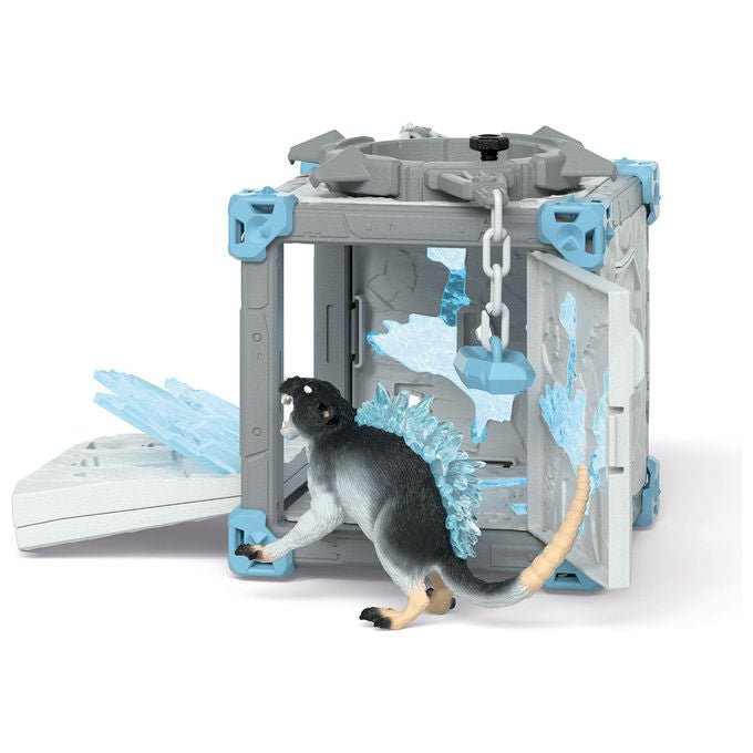 Schleich 42676 BattleCave Ratto dei Ghiacci Gioco con 40 Pezzi colore Multicolore