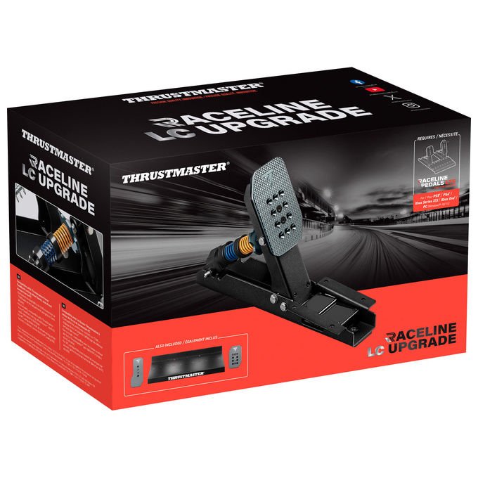 Thrustmaster 4060385 Raceline LC Upgrade Kit Pedale Freno Load Cell 100 Kg 24 bit Multipiattaforma colore Nero