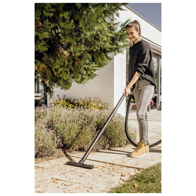 Kärcher 1.628-127.0 WD 3 V-17-4-20 Aspirapolvere a Cilindro Secco e Bagnato 17 L 1000 W 74 dB colore Nero Giallo