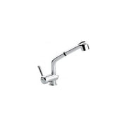 Emmevi 4066AN Laguna Miscelatore Monocomando con Canna alta e doccetta estraibile Cromo