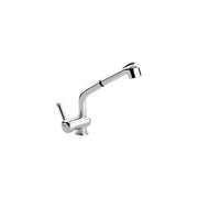 Emmevi 4066 Laguna Miscelatore Monocomando con Canna alta e Doccetta estraibile Terra