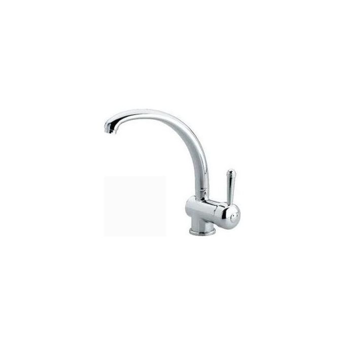 Emmevi 4077 Laguna MMonoforo Monocomando con bocca alta girevole Nero