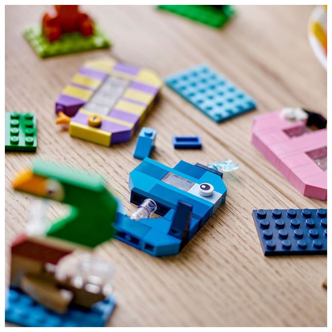 Lego 40807 Iconic Set Costruzioni Numeri del Compleanno 281 Pezzi 10 Animali da 6 anni