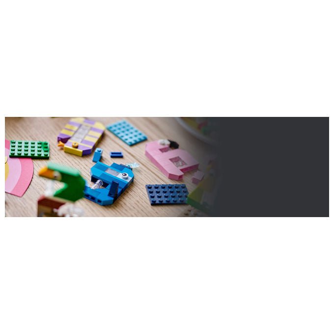 Lego 40807 Iconic Set Costruzioni Numeri del Compleanno 281 Pezzi 10 Animali da 6 anni