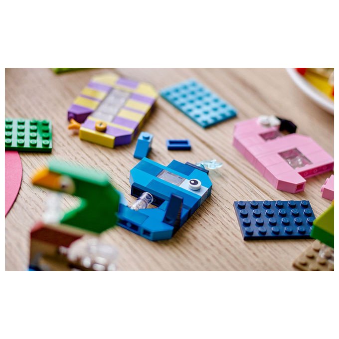 Lego 40807 Iconic Set Costruzioni Numeri del Compleanno 281 Pezzi 10 Animali da 6 anni