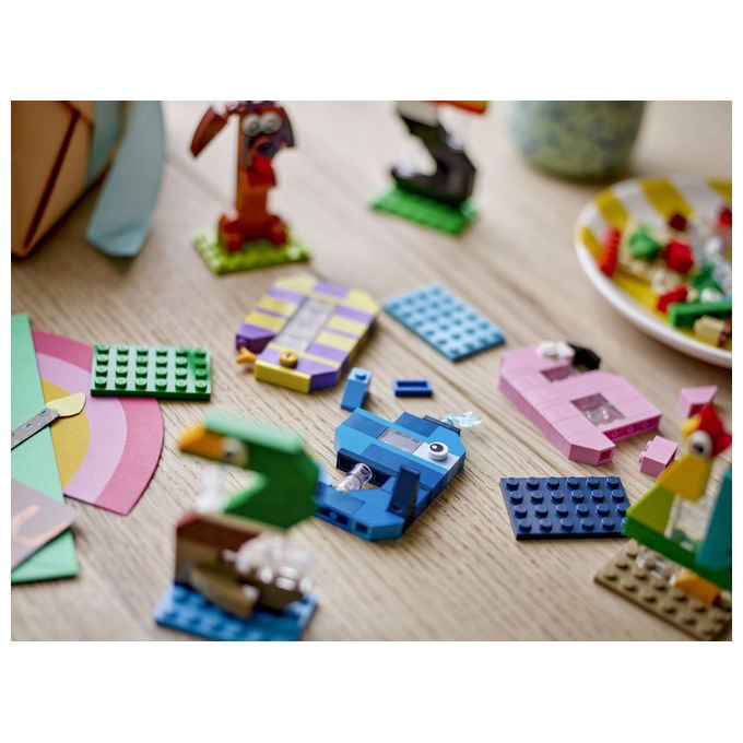 Lego 40807 Iconic Set Costruzioni Numeri del Compleanno 281 Pezzi 10 Animali da 6 anni