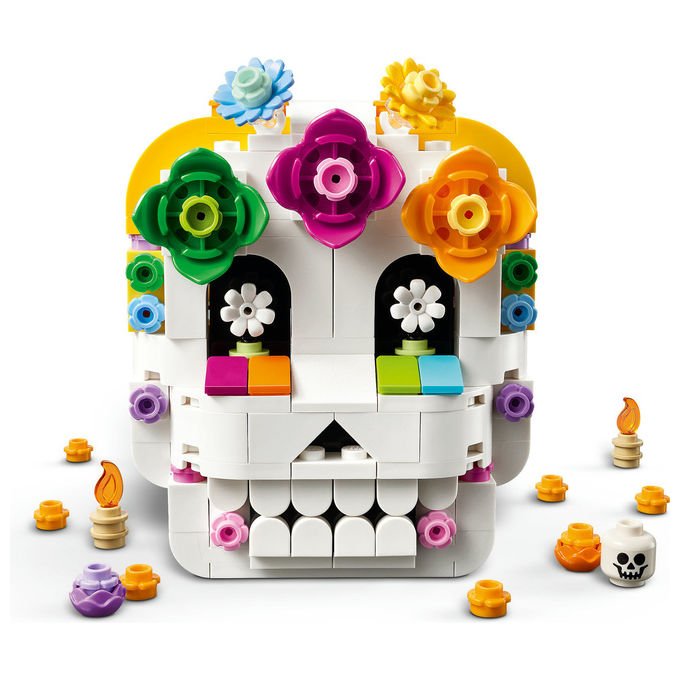 Lego 40811 Altare dei Morti Kit di Arti e Mestieri Fai da Te con Teschio Decorativo 231 pezzi colore Multicolore