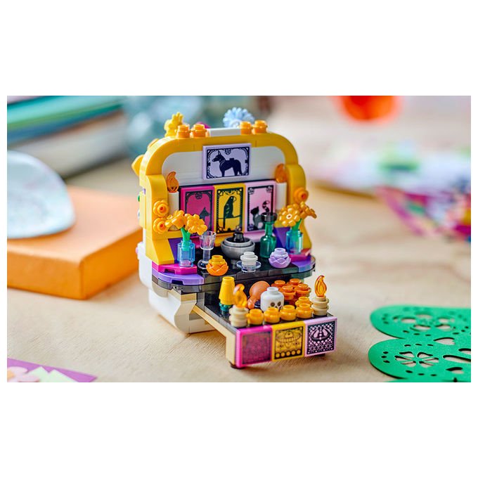Lego 40811 Altare dei Morti Kit di Arti e Mestieri Fai da Te con Teschio Decorativo 231 pezzi colore Multicolore