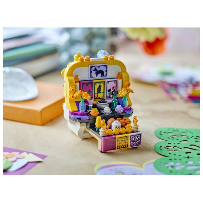 Lego 40811 Altare dei Morti Kit di Arti e Mestieri Fai da Te con Teschio Decorativo 231 pezzi colore Multicolore