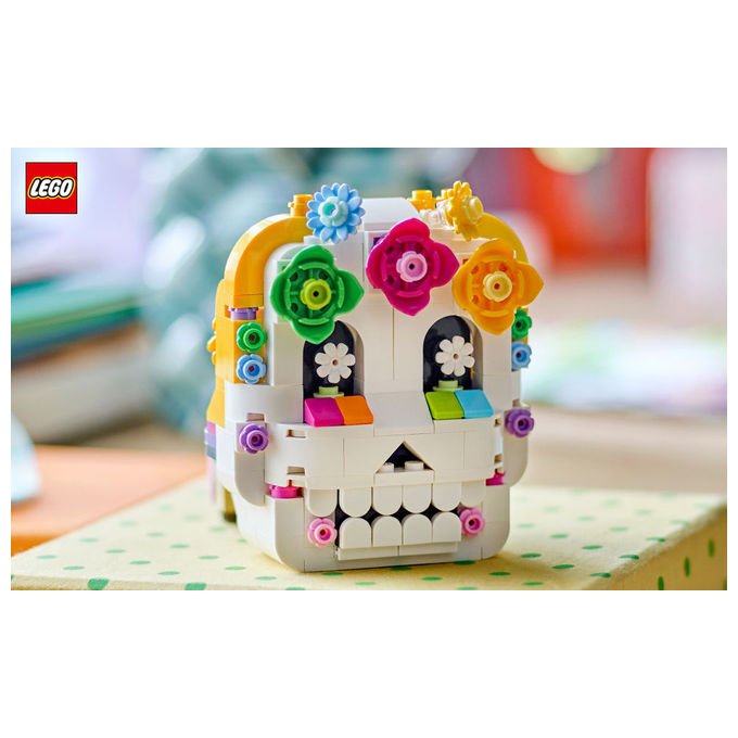 Lego 40811 Altare dei Morti Kit di Arti e Mestieri Fai da Te con Teschio Decorativo 231 pezzi colore Multicolore
