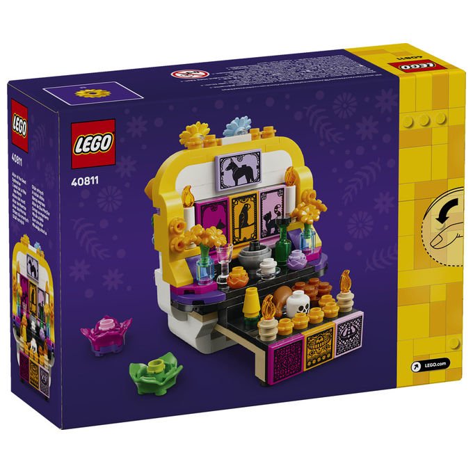 Lego 40811 Altare dei Morti Kit di Arti e Mestieri Fai da Te con Teschio Decorativo 231 pezzi colore Multicolore