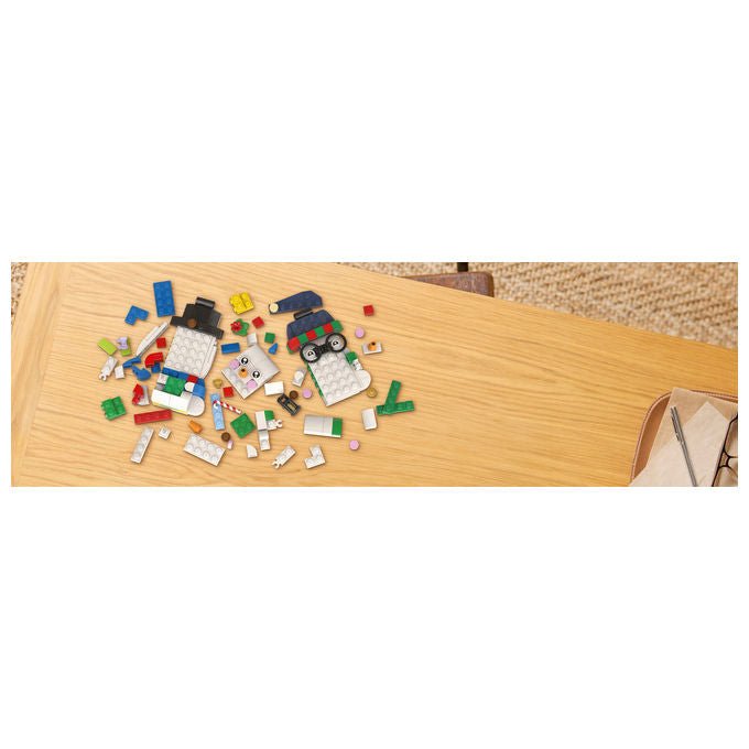 Lego 40812 Pupazzi di Neve Ornamentali Set da Costruzione 168 Pezzi per Bambini da 6 Anni in Su colore Multicolore