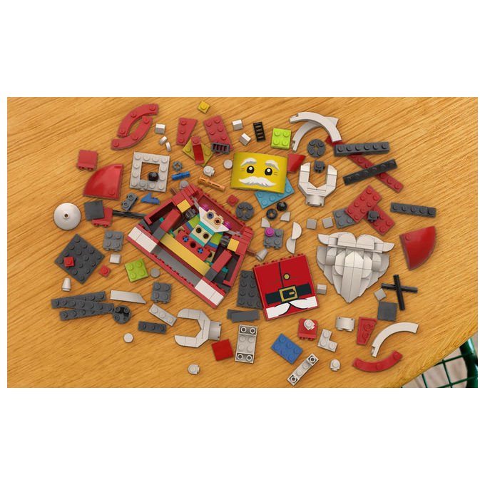 Lego 40820 Grande Minifigure di Babbo Natale Set da Costruzione 761 pezzi 27 cm colore Multicolore