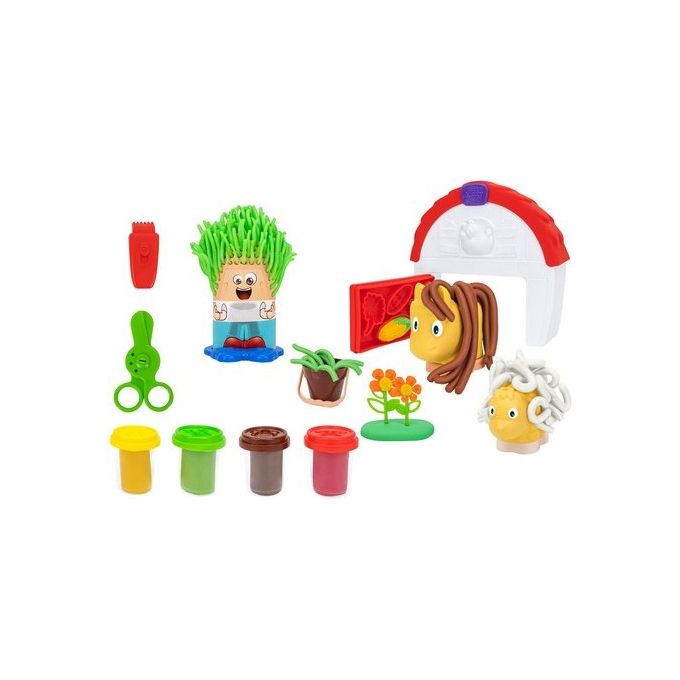 Globo Soft Create Farm – Set Creativo “Fattoria” 4 confezioni da 56 g, Pasta Modellabile Soffice, Senza Glutine