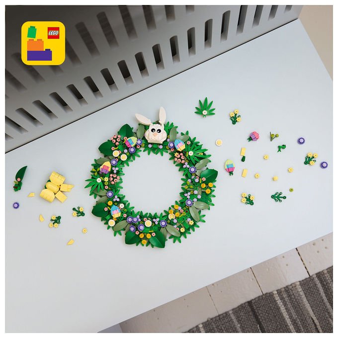 Lego 40957 Ghirlanda primaverile 747 pezzi decorazione stagionale colore giallo