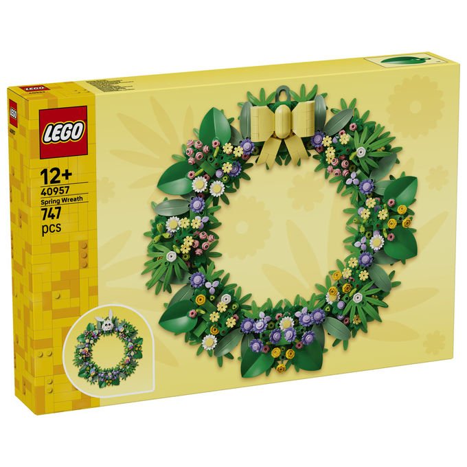 Lego 40957 Ghirlanda primaverile 747 pezzi decorazione stagionale colore giallo