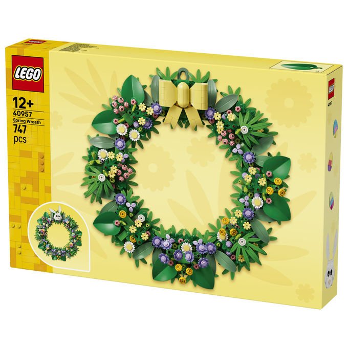 Lego 40957 Ghirlanda primaverile 747 pezzi decorazione stagionale colore giallo