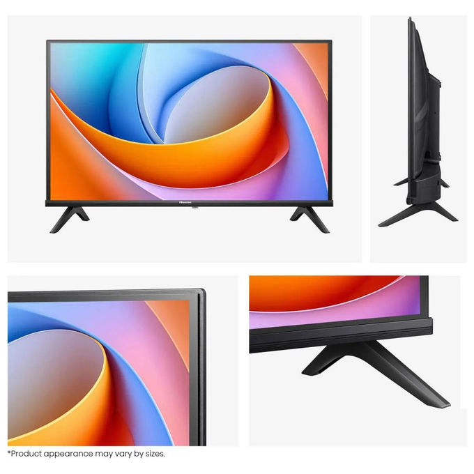 Hisense 40A49Q Serie A4Q Smart TV 40'' Full HD VIDAA OS HDR10 DTS Virtual X AirPlay 2 DVB-T2 colore Nero