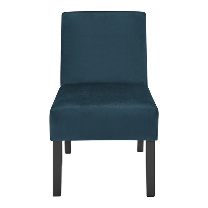 Poltrona Deva 65x48x80 in velluto blu