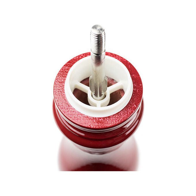 Peugeot 4122900 Paris u'Select Macinasale con meccanismo Zirlion regolabile in acciaio inox altezza 18 cm colore Rosso