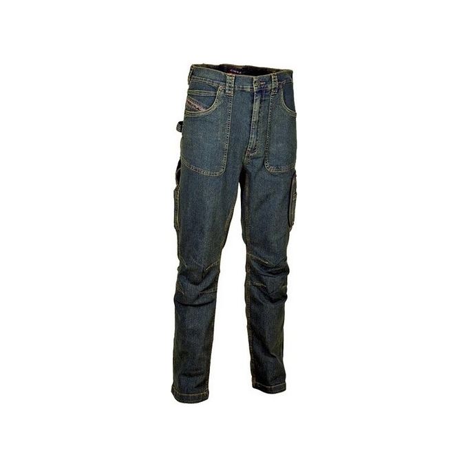Cofra Jeans Barcellona 4 Tasche + 1 Tascone Porta Attrezzi Tg 44