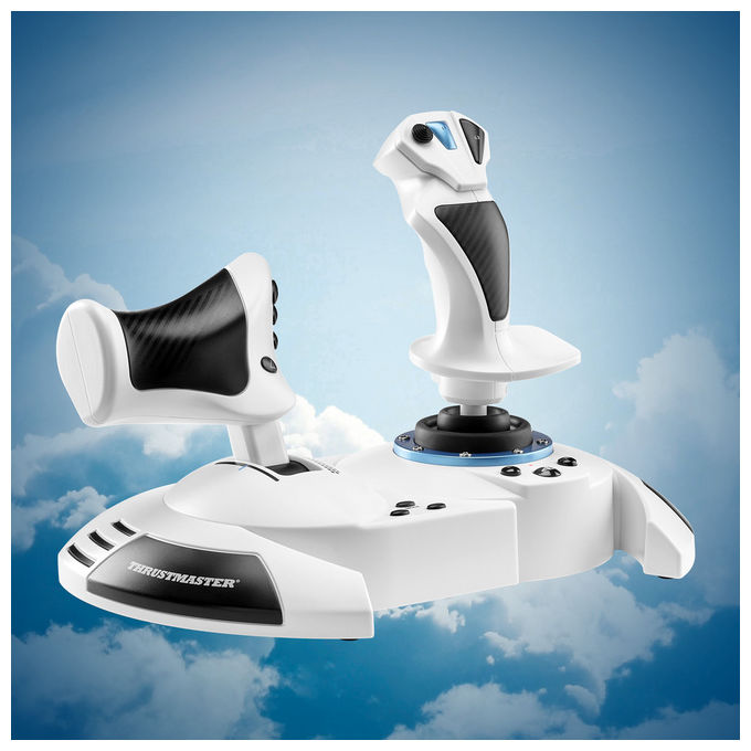 Thrustmaster 4160949 T.Flight Hotas 5 Microsoft Flight Simulator Edition Joystick Simulazione di Volo colore Bianco