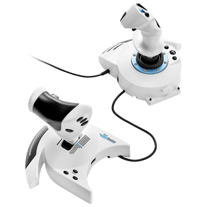 Thrustmaster 4160949 T.Flight Hotas 5 Microsoft Flight Simulator Edition Joystick Simulazione di Volo colore Bianco