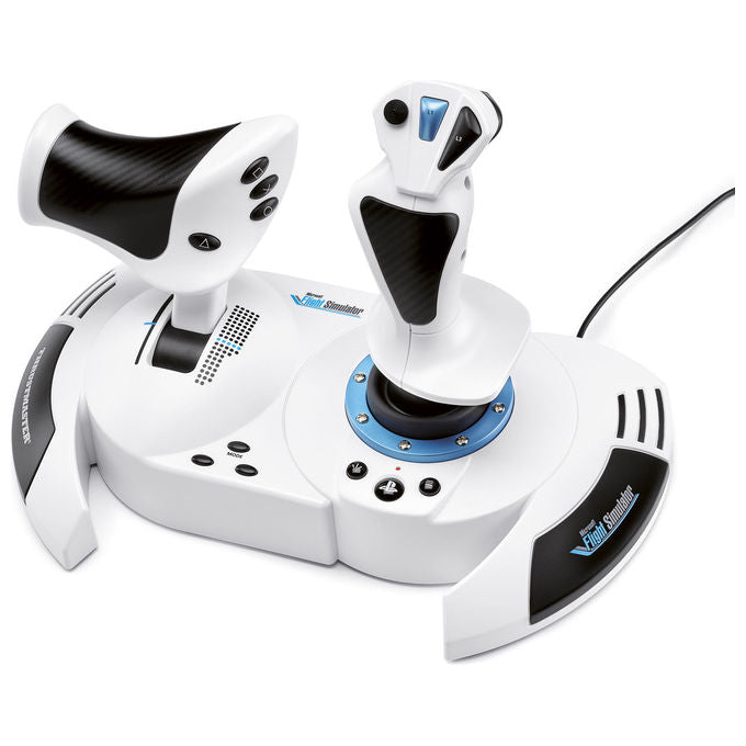 Thrustmaster 4160949 T.Flight Hotas 5 Microsoft Flight Simulator Edition Joystick Simulazione di Volo colore Bianco