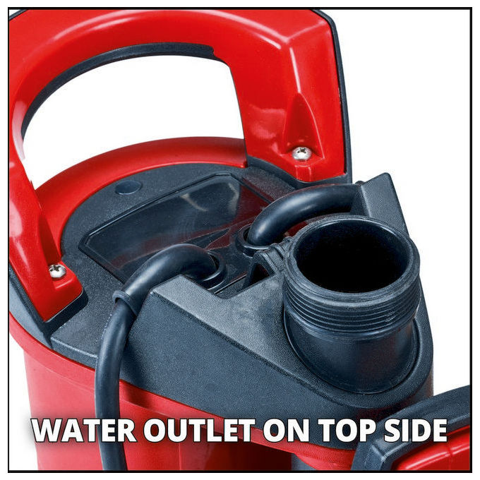 Einhell Pompa Immersione Fondo Piatto Ge-Sp 390 Ll Eco per Giardini e Attivita' di Irrigazione Efficiente