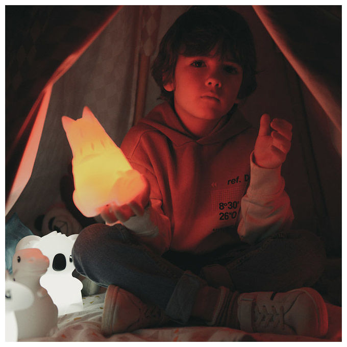 Kidywolf Luce Notturna Cambio Colore Elefante 15cm
