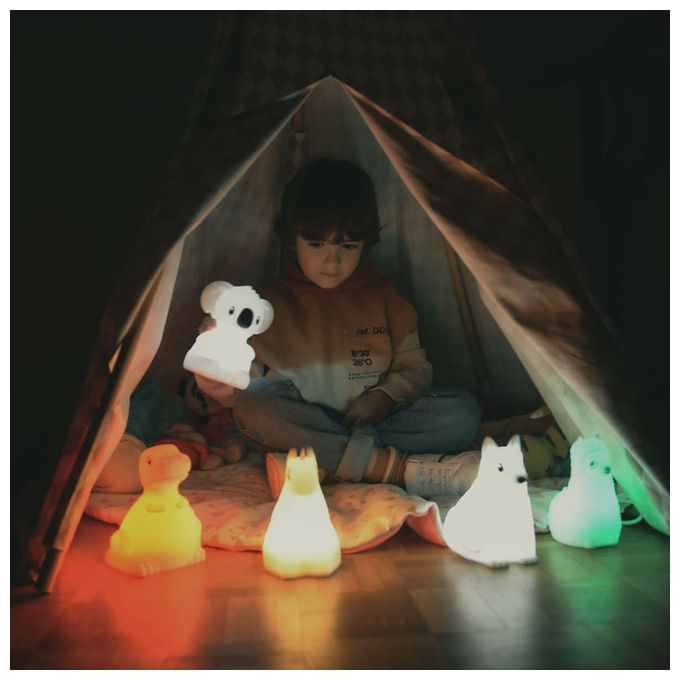 Kidywolf Luce Notturna Cambio Colore Elefante 15cm