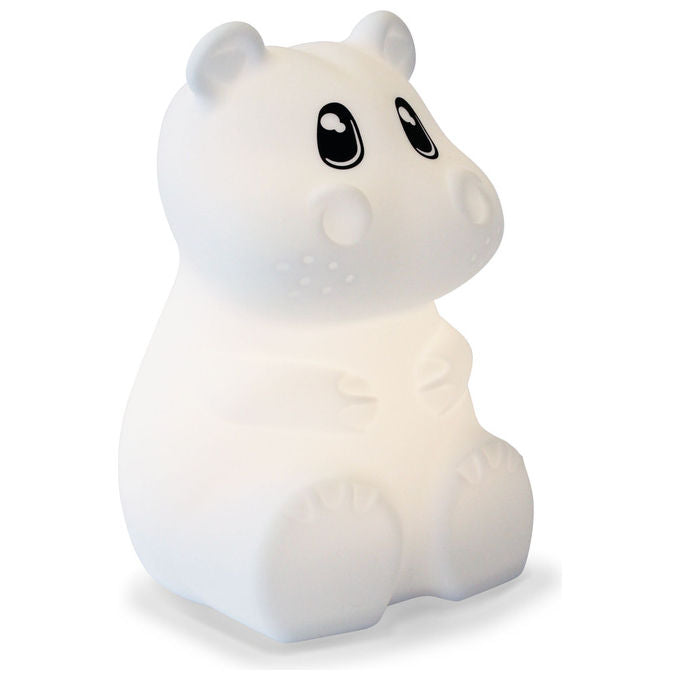 Kidywolf Luce Notturna Cambio Colore Ippopotamo 15cm
