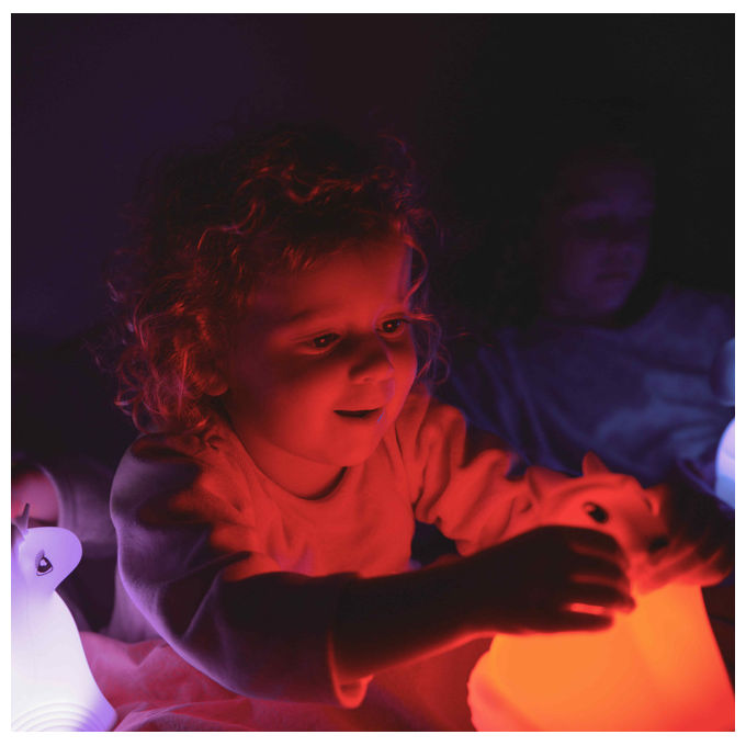 Kidywolf Luce Notturna Cambio Colore Ippopotamo 15cm