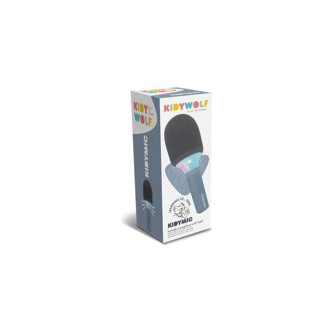 Kidywolf Microfono Bluetooth con Luce Blu