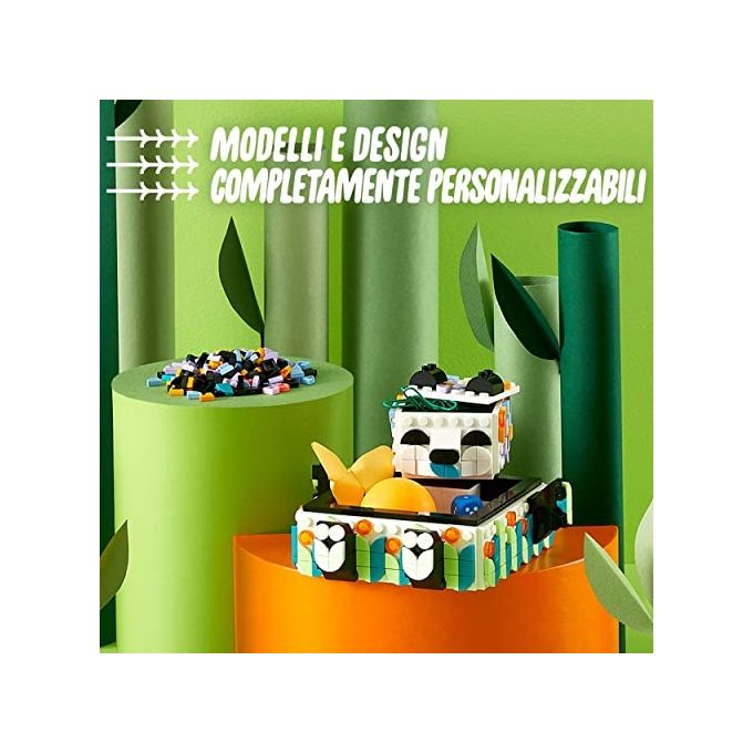 LEGO Dots Il Simpatico Panda Portaoggetti