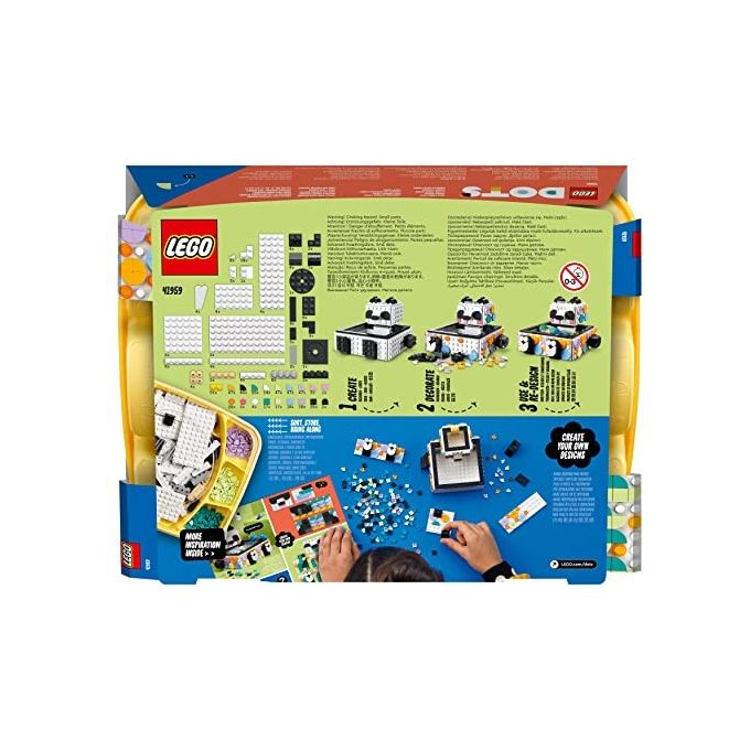 LEGO Dots Il Simpatico Panda Portaoggetti