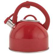 Bialetti Bollitore 2.5 Litri Acciaio Collezione Winter Wonderland Rosso Adatto ai piani ad Induzione