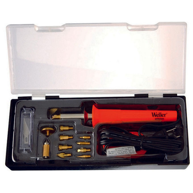 Cooper Kit Artistico Pirografo 30W con Set Accessori Inclusi per Legno e Cuoio