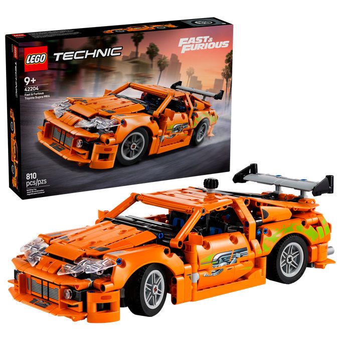 LEGO Technic Fast and Furious Toyota Supra MK4 42204