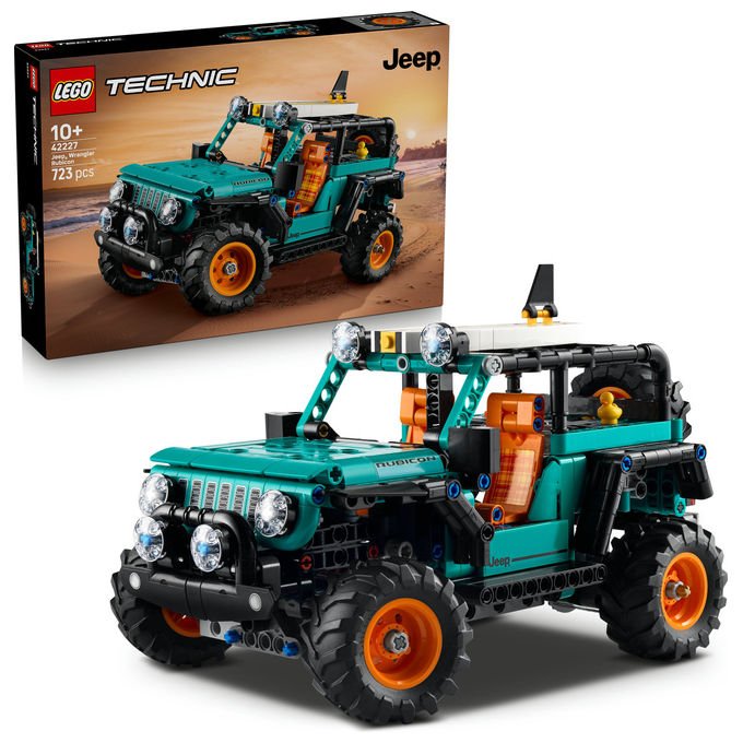 LEGO, Jeep Wrangler Rubicon, SUV Technic, 723 Pezzi
