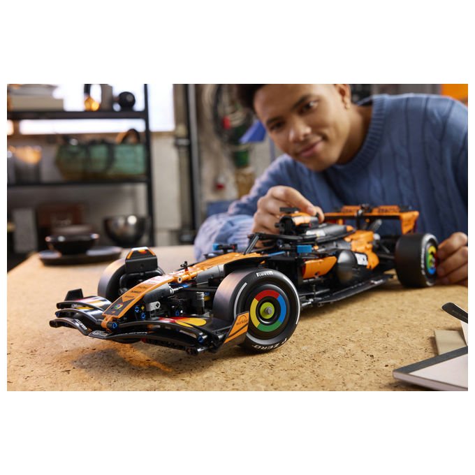 Lego 42228 Technic Set di Costruzione Auto McLaren MCL39 F1 scala 1:8 1675 pezzi Motore V6 DRS per Adulti