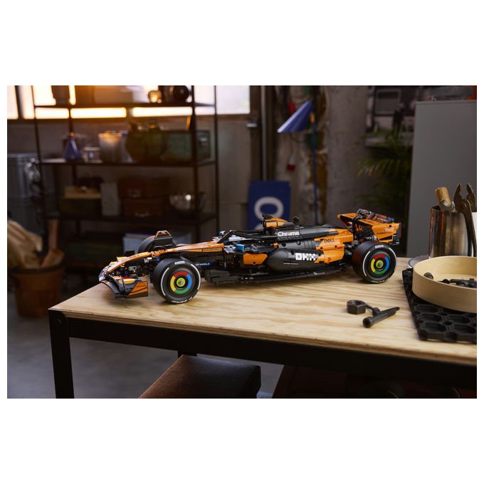Lego 42228 Technic Set di Costruzione Auto McLaren MCL39 F1 scala 1:8 1675 pezzi Motore V6 DRS per Adulti
