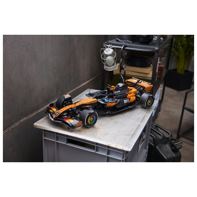 Lego 42228 Technic Set di Costruzione Auto McLaren MCL39 F1 scala 1:8 1675 pezzi Motore V6 DRS per Adulti