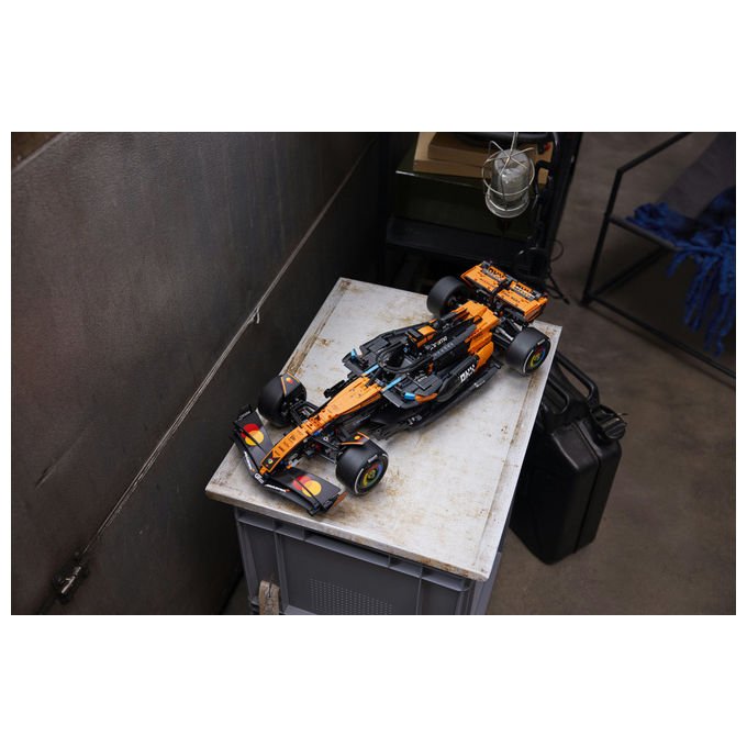 Lego 42228 Technic Set di Costruzione Auto McLaren MCL39 F1 scala 1:8 1675 pezzi Motore V6 DRS per Adulti