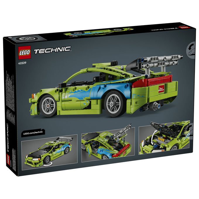 Lego 42229 Technic Set da costruzione Auto Mitsubishi Eclipse Fast and Furious 827 pezzi da 14 anni
