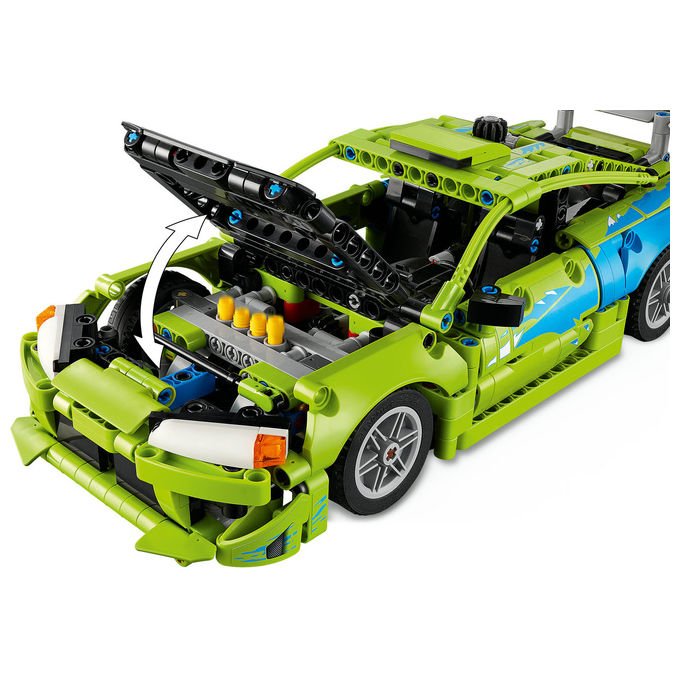 Lego 42229 Technic Set da costruzione Auto Mitsubishi Eclipse Fast and Furious 827 pezzi da 14 anni