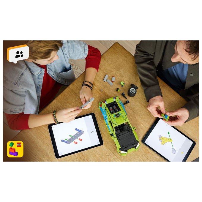 Lego 42229 Technic Set da costruzione Auto Mitsubishi Eclipse Fast and Furious 827 pezzi da 14 anni